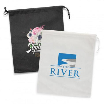 Non Woven Drawstring Pouch - Large