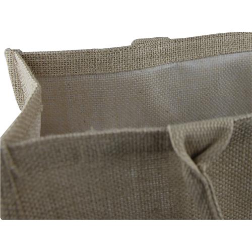 Test of Jute Hessian Shopping Bag - Natural