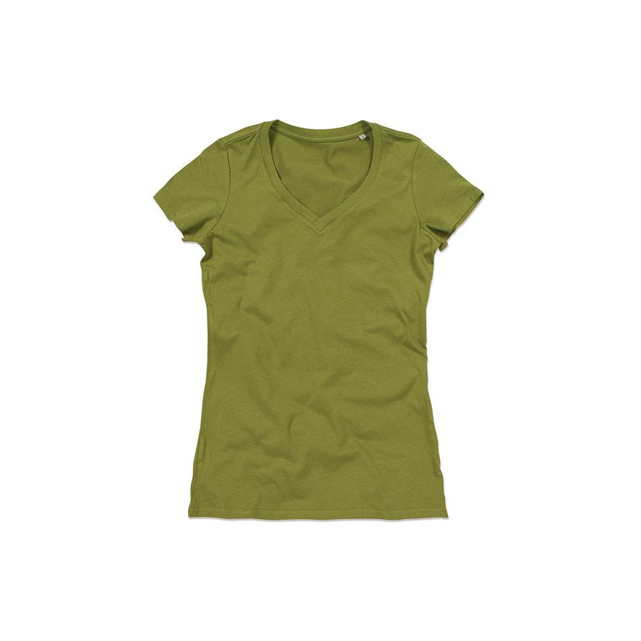 WOMEN'S JANET ORGANIC V-NECK